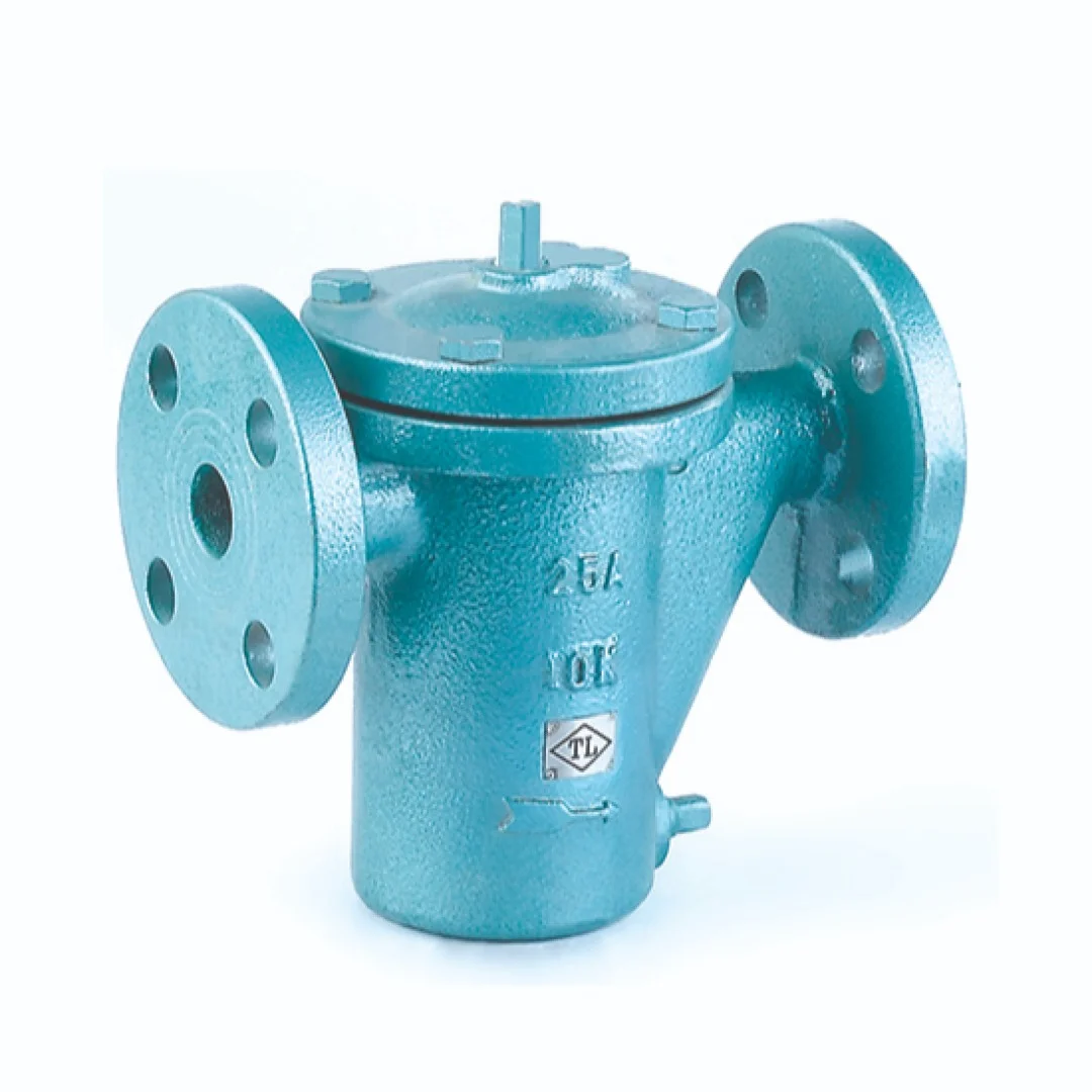 MARINE SIMPLEX STRAINER - Marine Valves showing detailed view with specifications and design features in realistic presentation